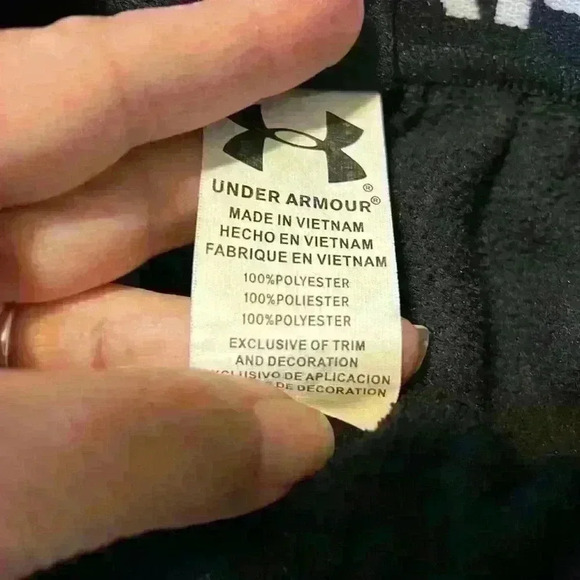 Under Armour size 7 fleece pants - Picture 7 of 7
